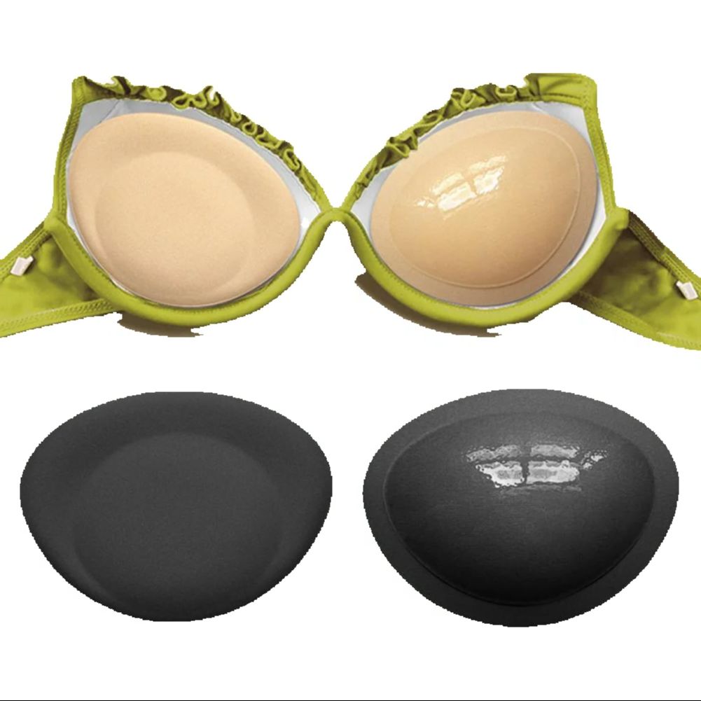 4cm 두꺼운 브래지어 패드 삽입 재사용 가능한 끈적  - Push Up Bra Silicone 리뷰 및 가격