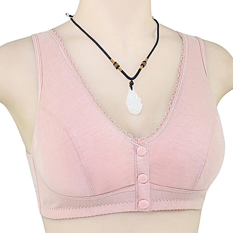 여성용 풀 커버리지 앞면 잠금식 면 소재 브라, 와이어 - Minimizer Bra Women 리뷰 및 가격